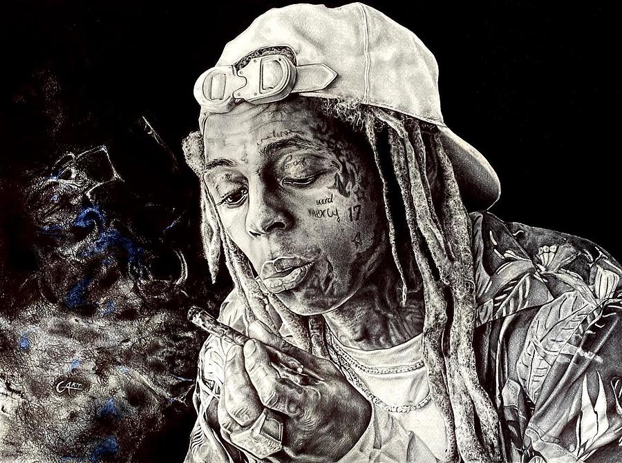 How To Draw Lil Wayne With Pencil