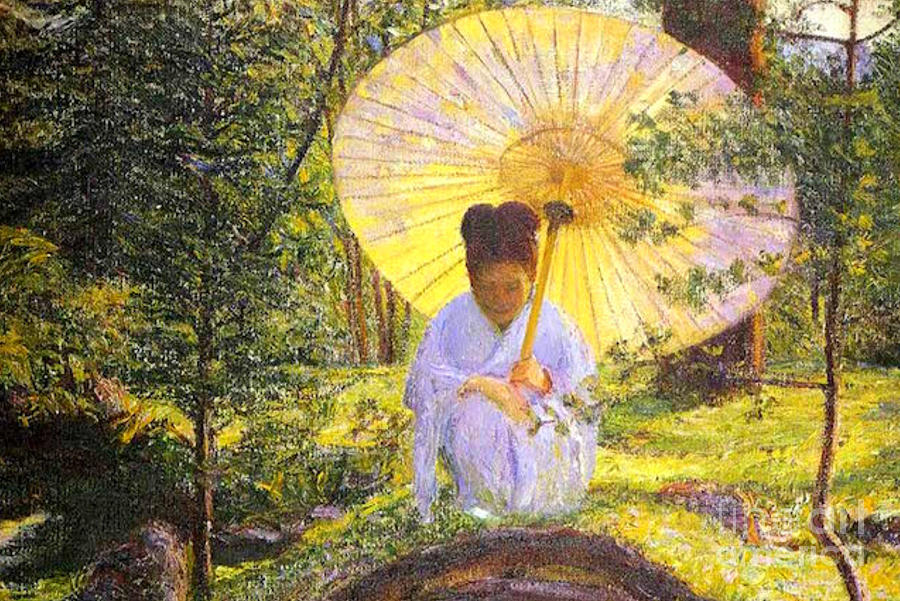 Lilla Cabot Perry -In a Japanese Garden, by Diane Hocker