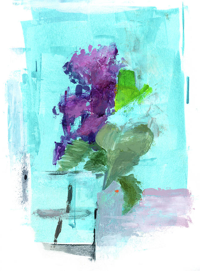 Lilac 201805 Painting by Chris N Rohrbach