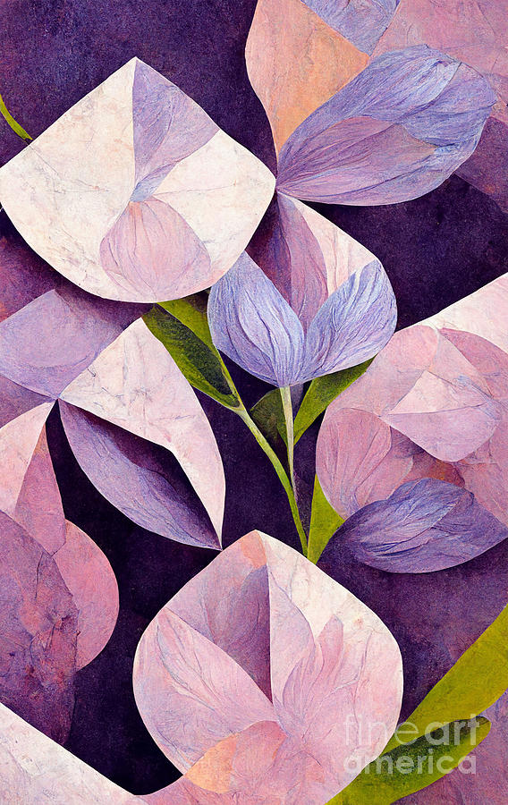 Spring Digital Art - Lilac by Sabantha