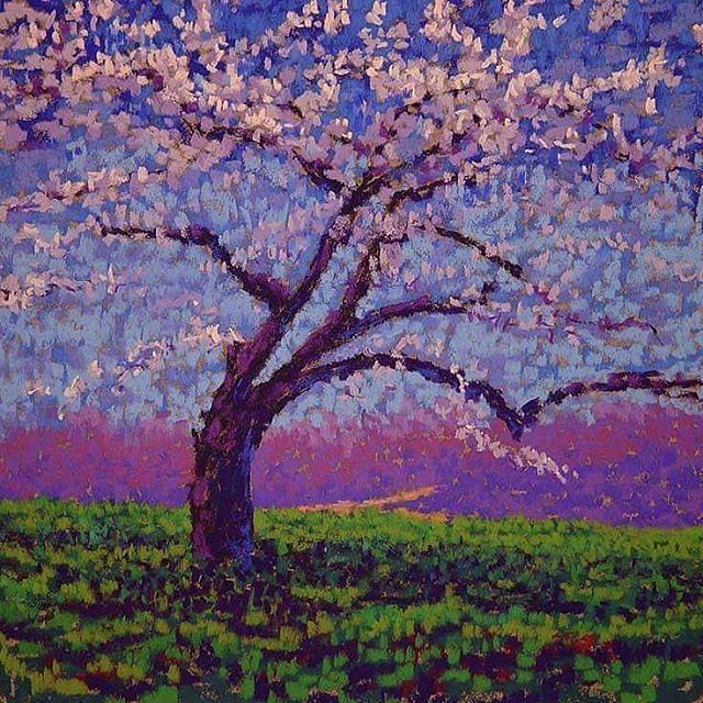 Lilac Tree  Painting by Stefan Duncan