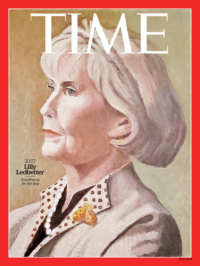 Lilly Ledbetter, 2007 Photograph by Painting by Nicole Jeffords for TIME