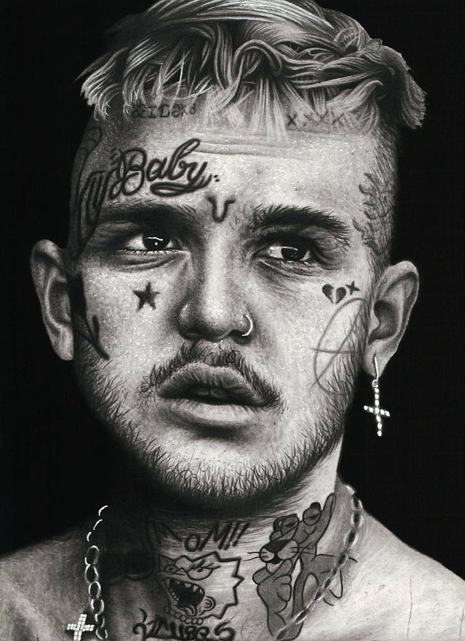 LilPeep Drawing by Alex Weber - Fine Art America