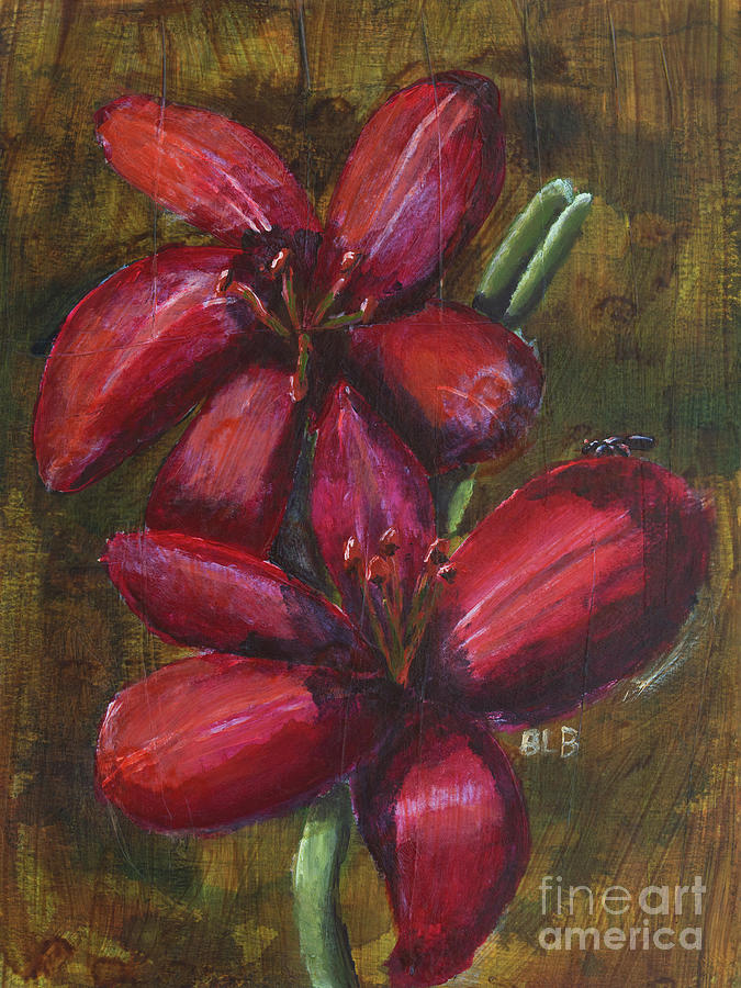 Lily 2 Painting by Brady Burgener