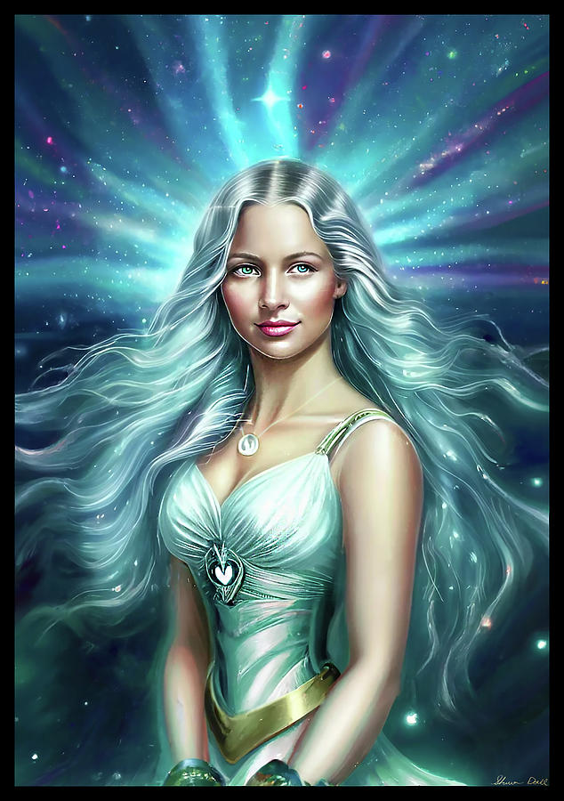 Lily of the Lake - Sirens Call Digital Art by Shawn Dall