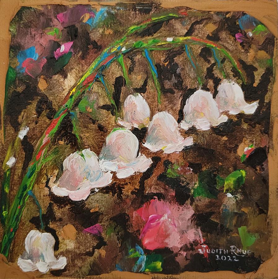 Lily of the Valley Gratitude Painting by Judith Rhue
