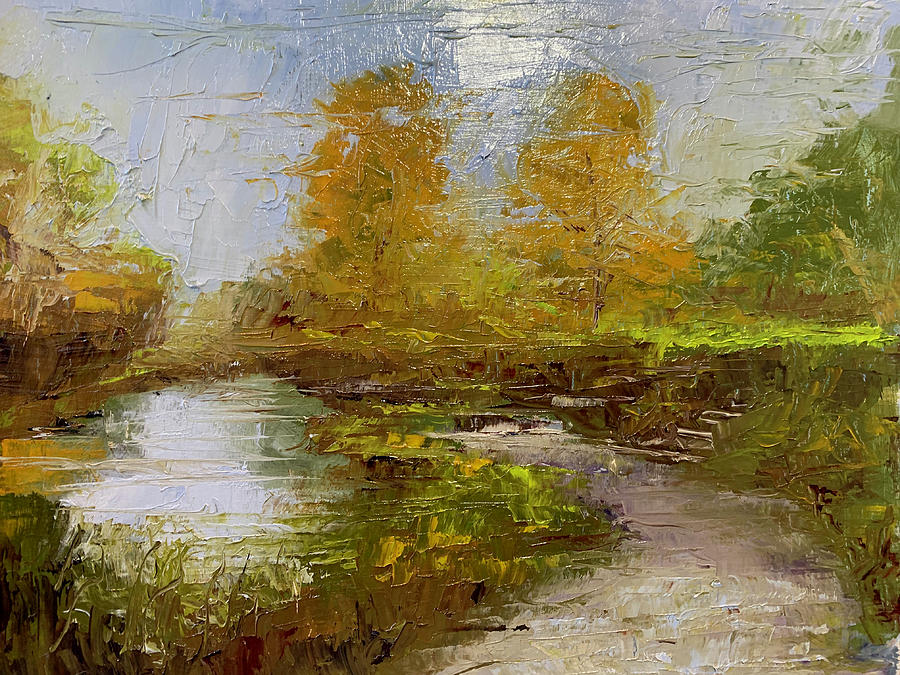 Lily Pond Chicago Painting by Will Germino