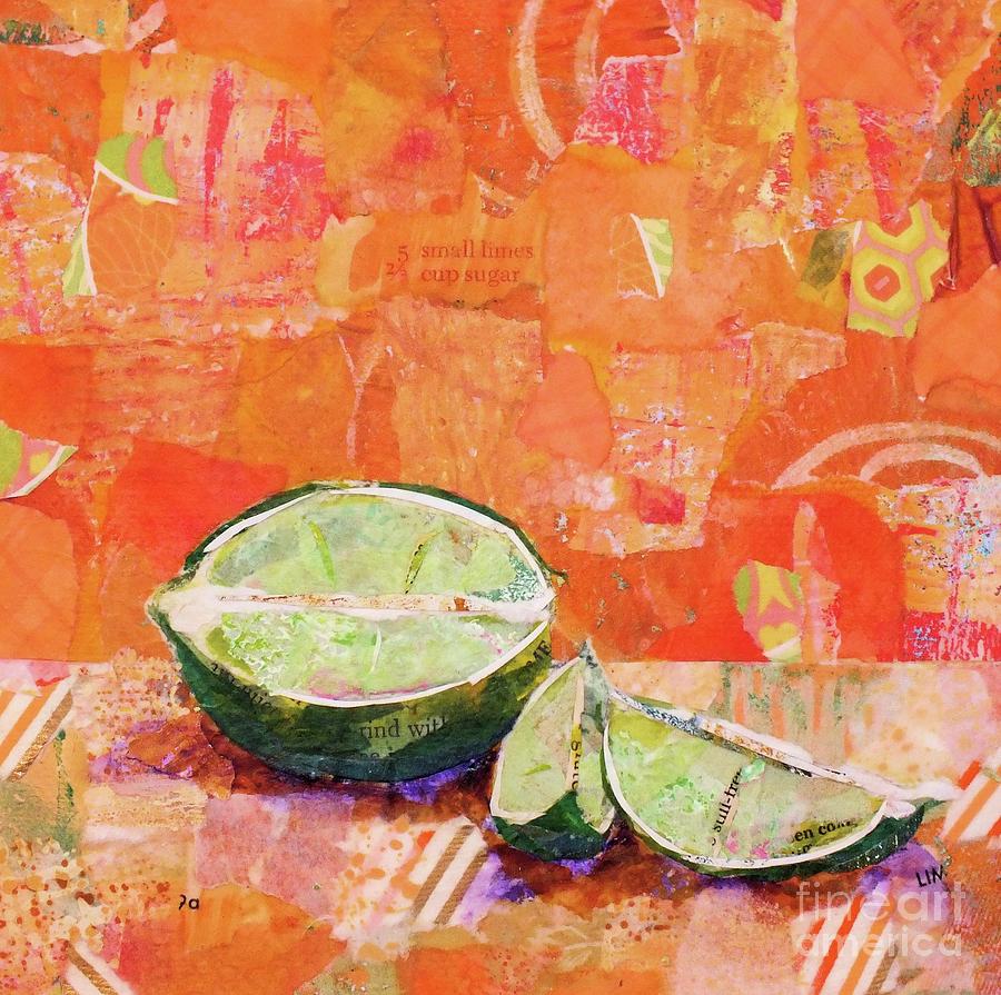 Lime Time Mixed Media by Patricia Henderson