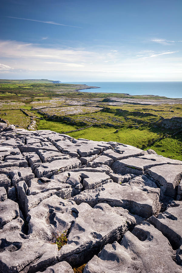Limestone Landscape of the Burren Ireland Photograph by Pierre Leclerc Photography