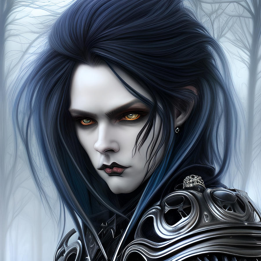 Limur the Gothic Medieval Knight of Mythical Lore Digital Art by Bella ...