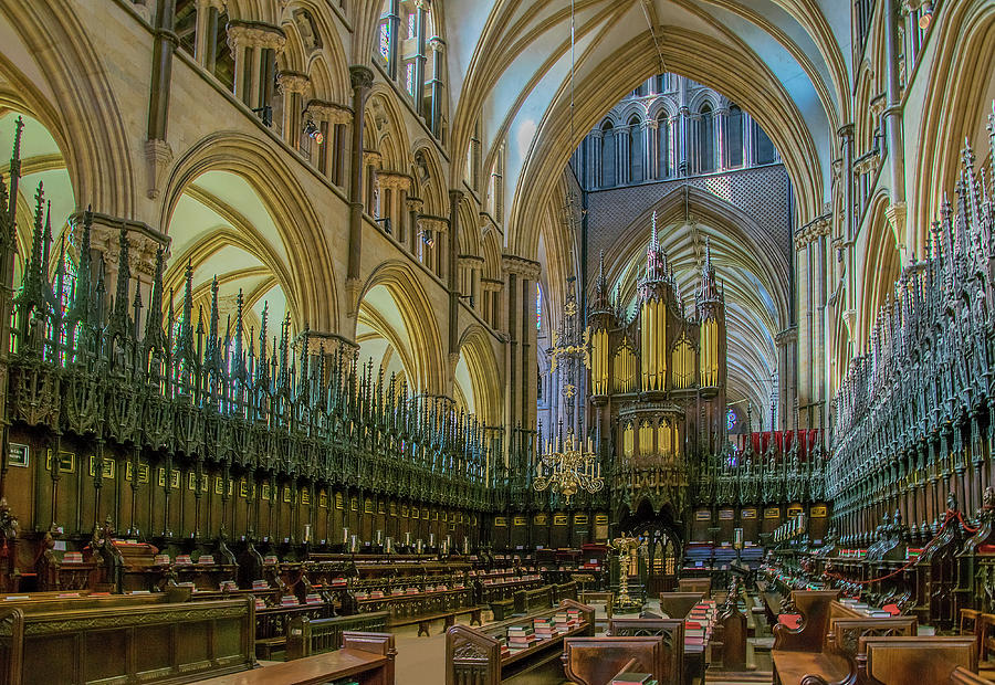 Lincoln Cathedral Choir Photograph by Carol Berget - Fine Art America