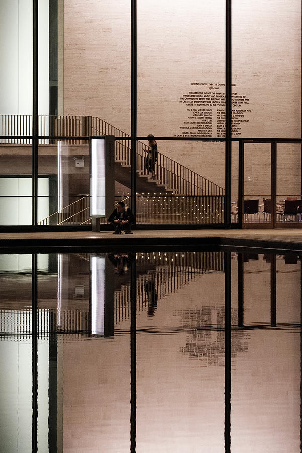 Lincoln Center #3 Photograph by Alberto Zanoni