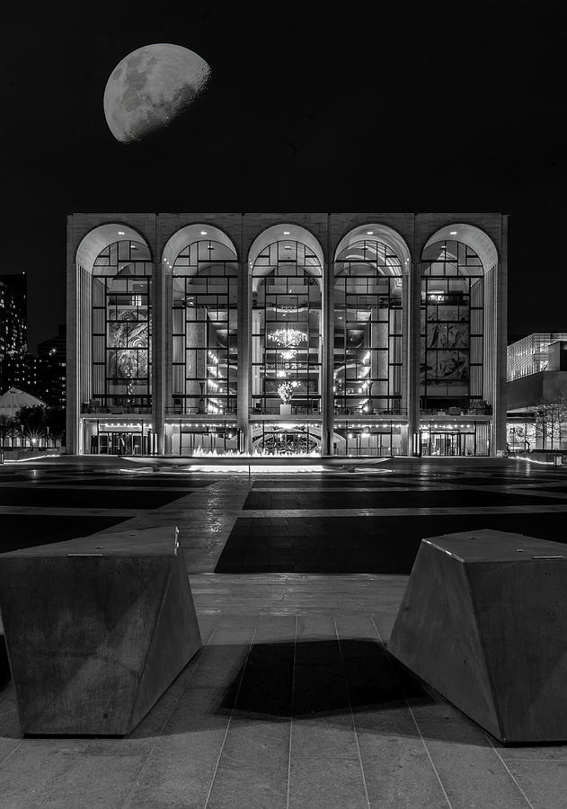 Lincoln Center Photograph by Roni Chastain