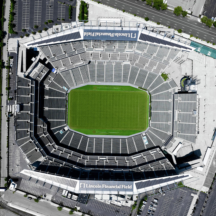 Lincoln Financial Field Aerial Poster