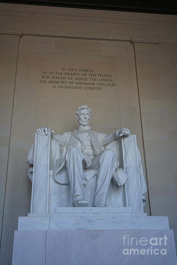Lincoln Memorial Photograph by Annamaria Frost