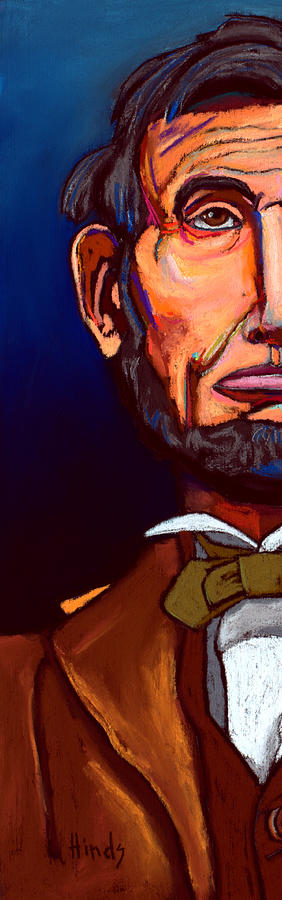 Abraham Lincoln Painting - Lincoln Memorial - Crop by David Hinds
