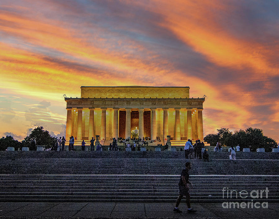 Lincoln Memorial Photograph by John Kain