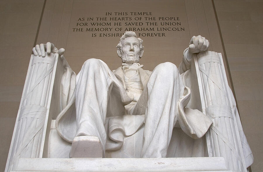 Lincoln memorial Print OF Digital Art by We The People Prints Lincoln memorial Print OF Digital Art by We The People Prints