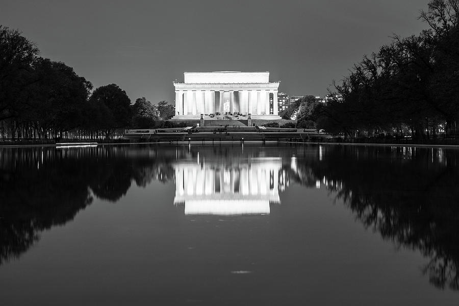 Lincoln Memorial Reflection  Photograph by John McGraw