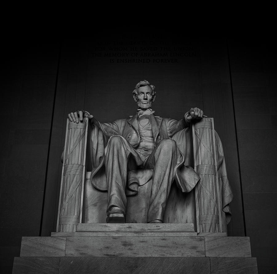 Lincoln Memorial Statue Photograph by Scott McGuire