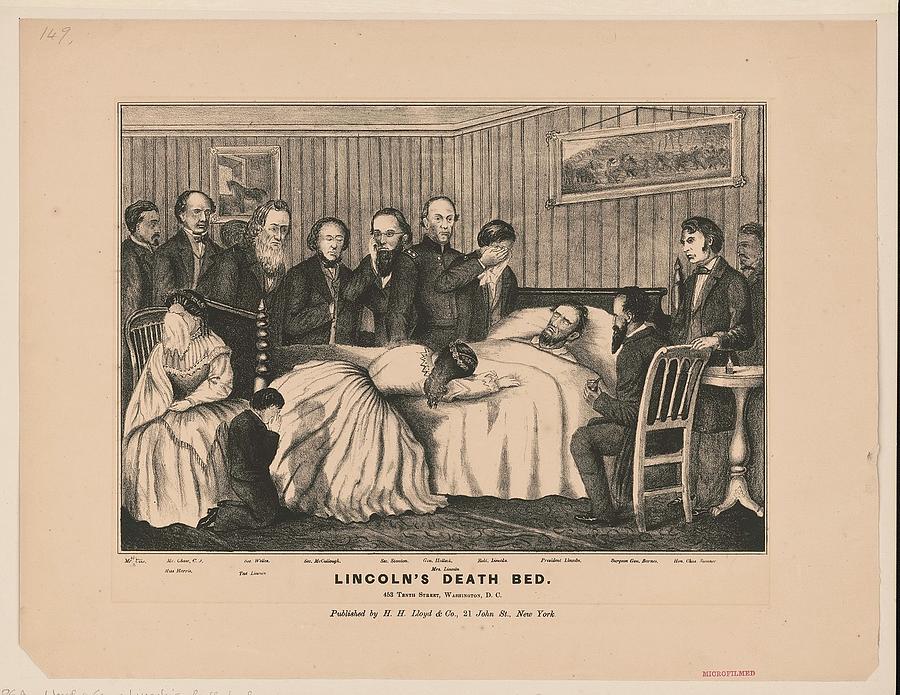 Lincolns death bed Photograph by Paul Fearn