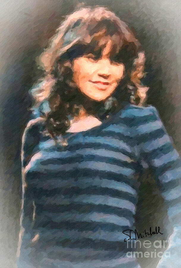 Linda #7 Painting by Steve Mitchell Linda #7 Painting by Steve Mitchell
