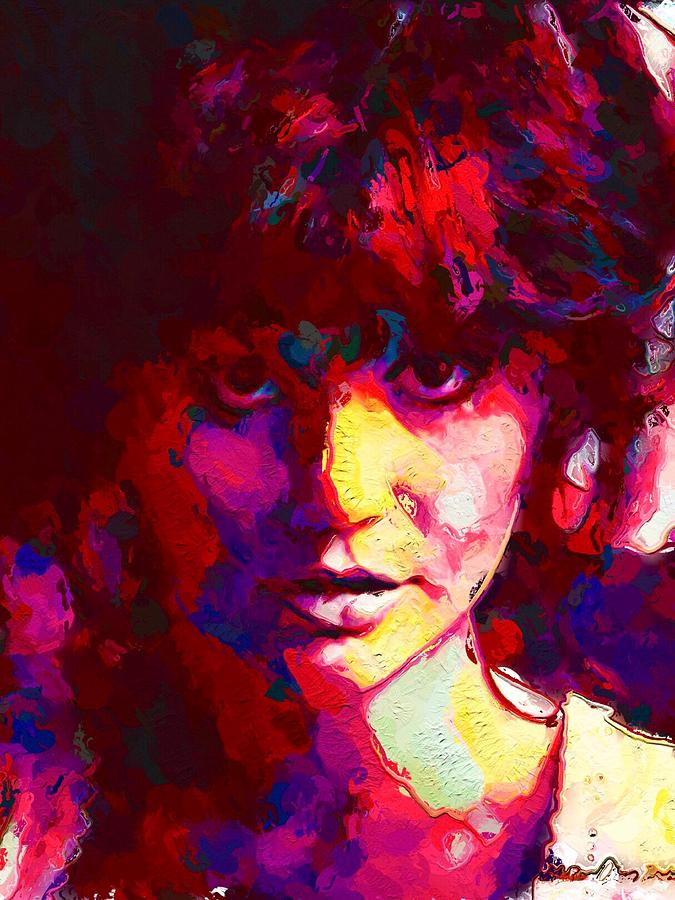 Linda Ronstadt Digital Art by Unexpected Object