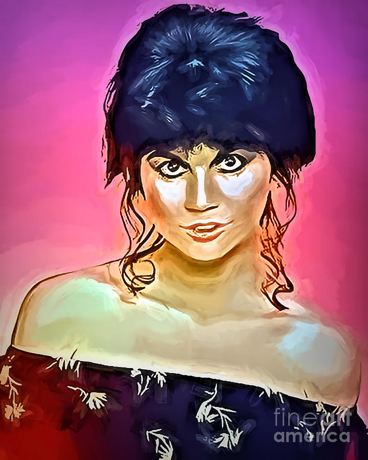 Linda Ronstadt Digital Art by Ray Brown - Fine Art America