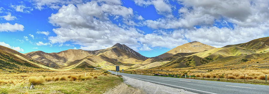 Nature Photograph - Lindis Pass New Zealand by Augustine Ng