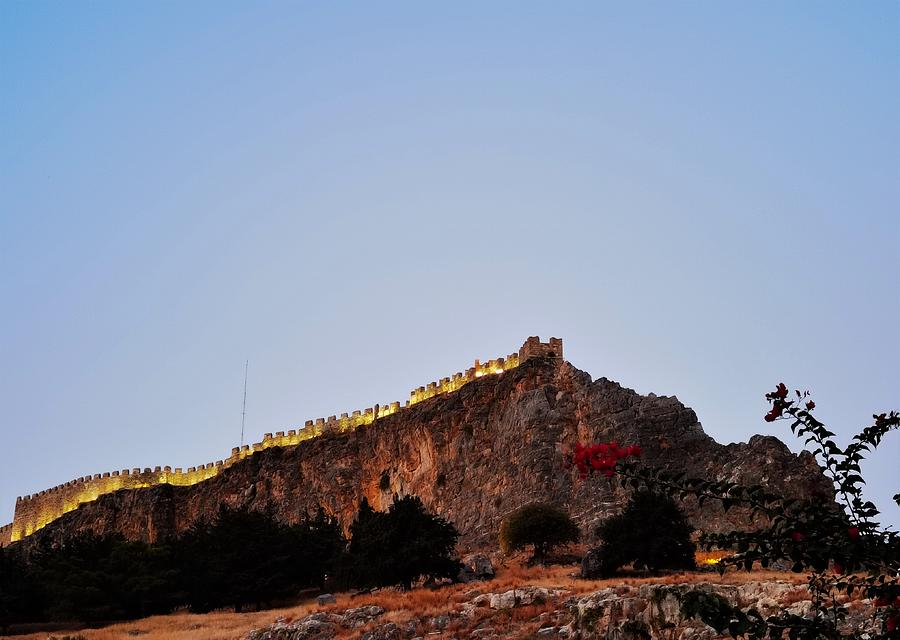 Lindos Acropolis Photograph by Jarek Filipowicz
