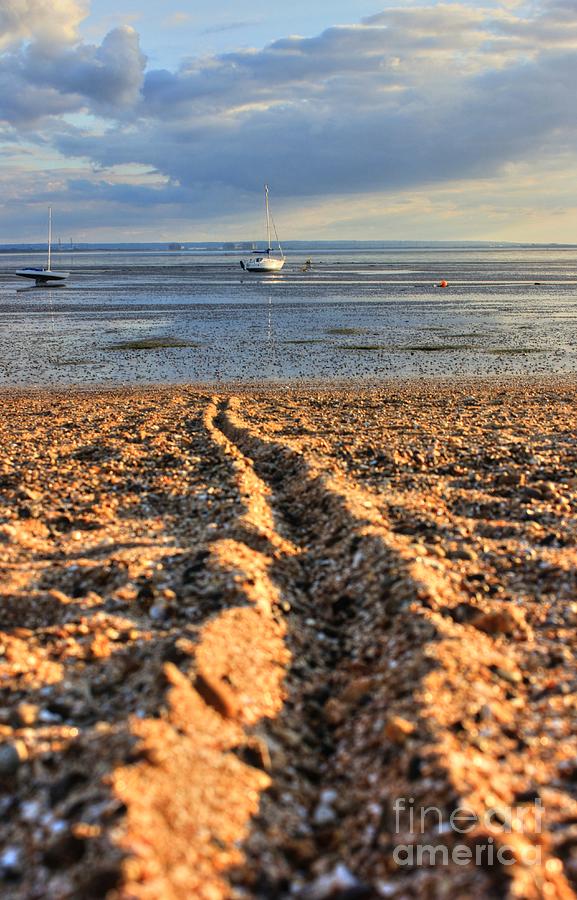 Line In The Sand Photograph