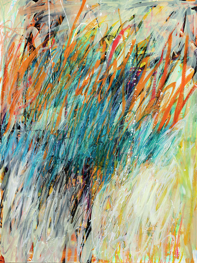 Line of Fire #4 Painting by Jane Davies