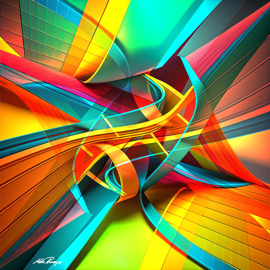 Lines Digital Art by Mike Peconge Lines Digital Art by Mike Peconge