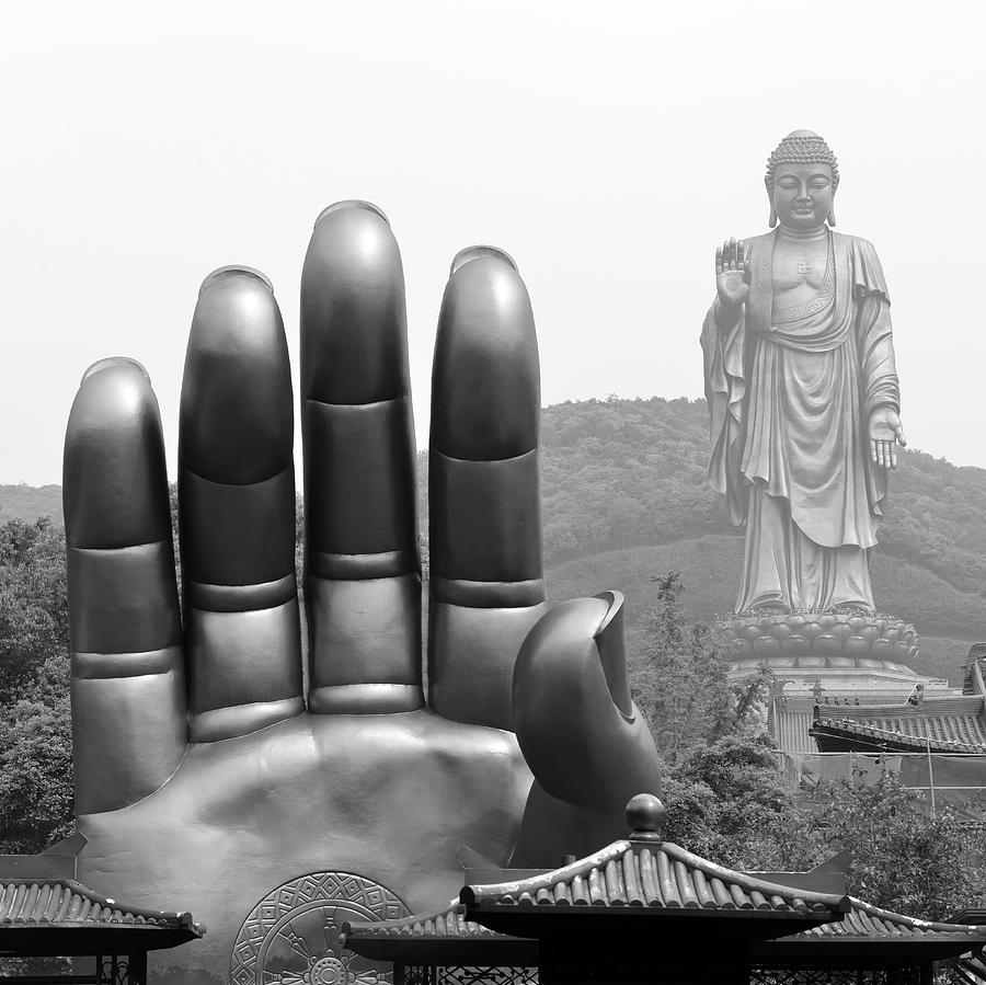 Lingshan Big Buddha Photograph by Yue Wang