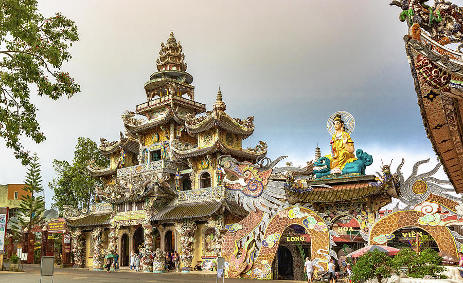 Linh Phuoc Hindu Temple Vietnam 1 Photograph by Rich Isaacman