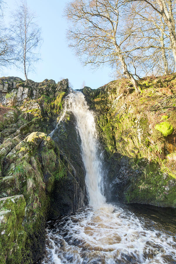 Linhope Spout waterfall Northumberland Photograph by Bryan Attewell