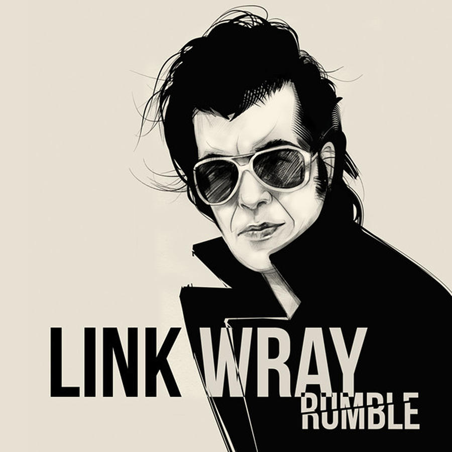 Link Wray Rumble Digital Art by Kenneth Cescoti - Fine Art America