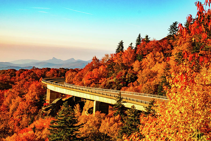 Linn Cove Viaduct Autumn 2022 Photograph by Kelly Kennon - Fine Art America