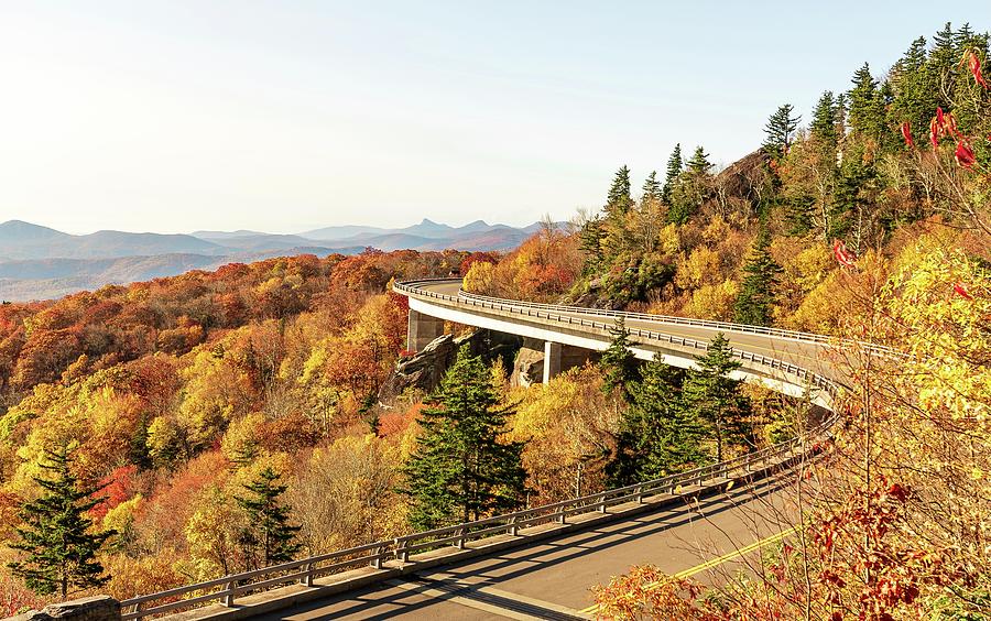 Linn Cove Viaduct Digital Art by Michael Wolf - Fine Art America