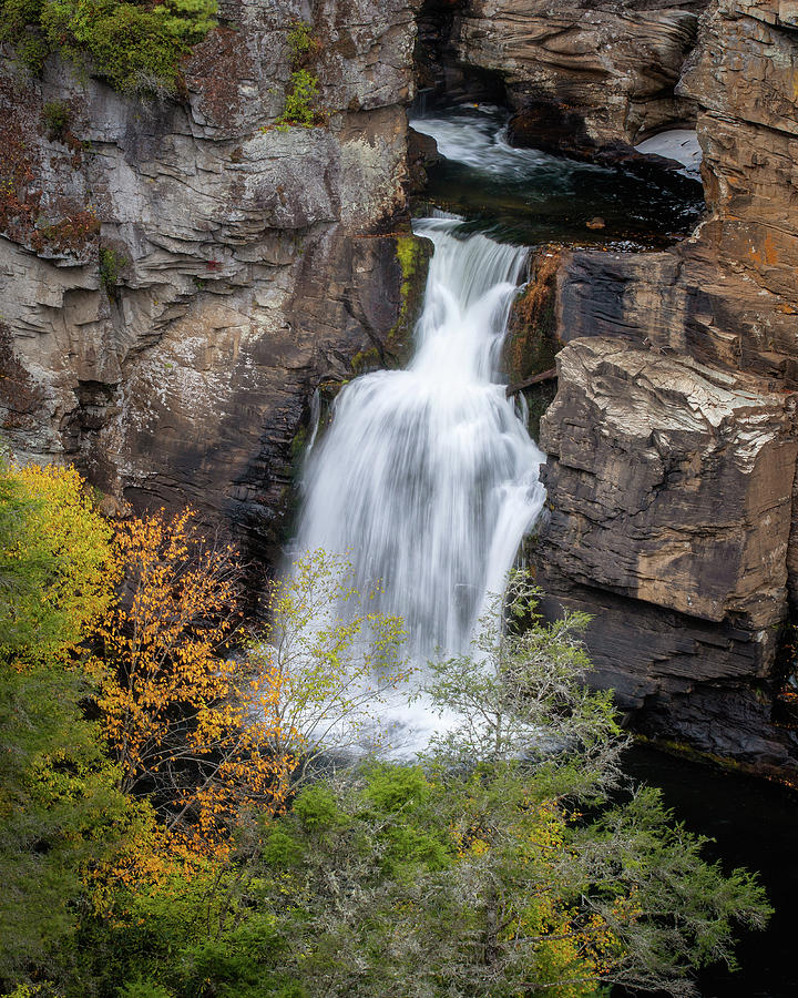 Linville Falls - 3 Photograph by Alex Mironyuk