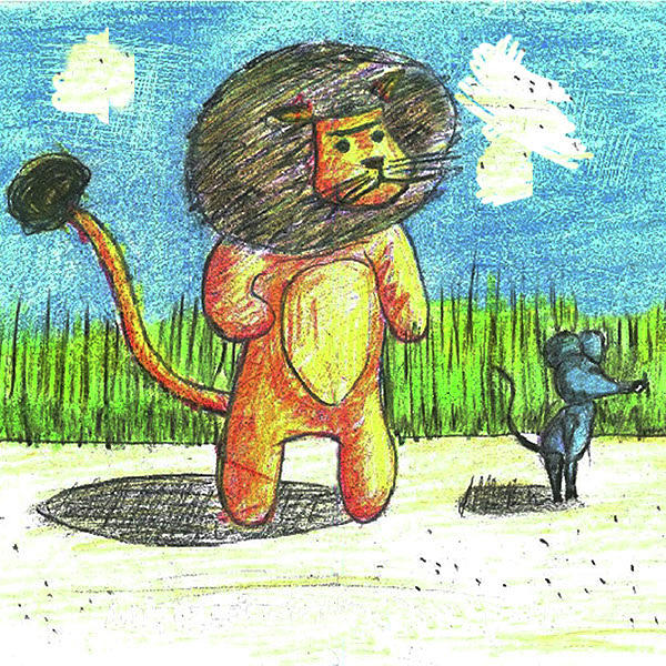 Lion And Mouse Drawing by Ognjen Cirovic - Pixels