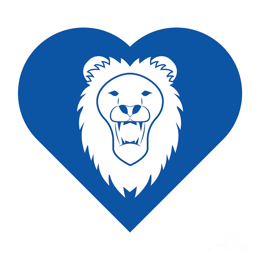 blue lion college logo