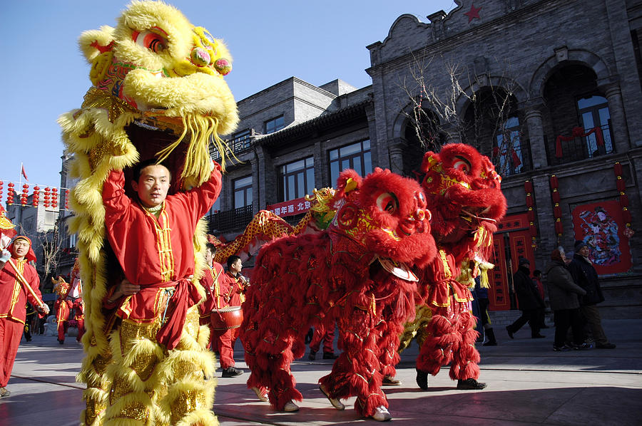 Lion dance Photograph by Beijingstory