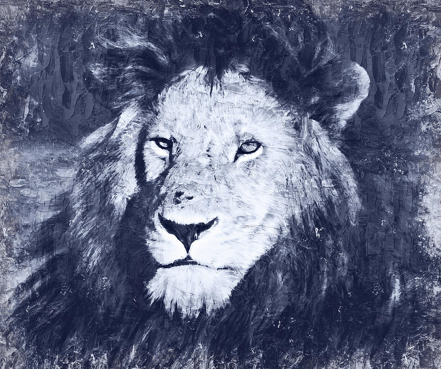 Lion King - 24 Painting by AM FineArtPrints