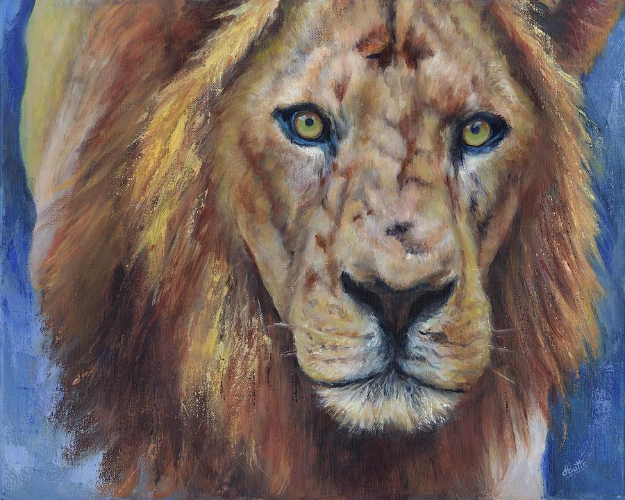 Lion King Painting by Deborah Butts