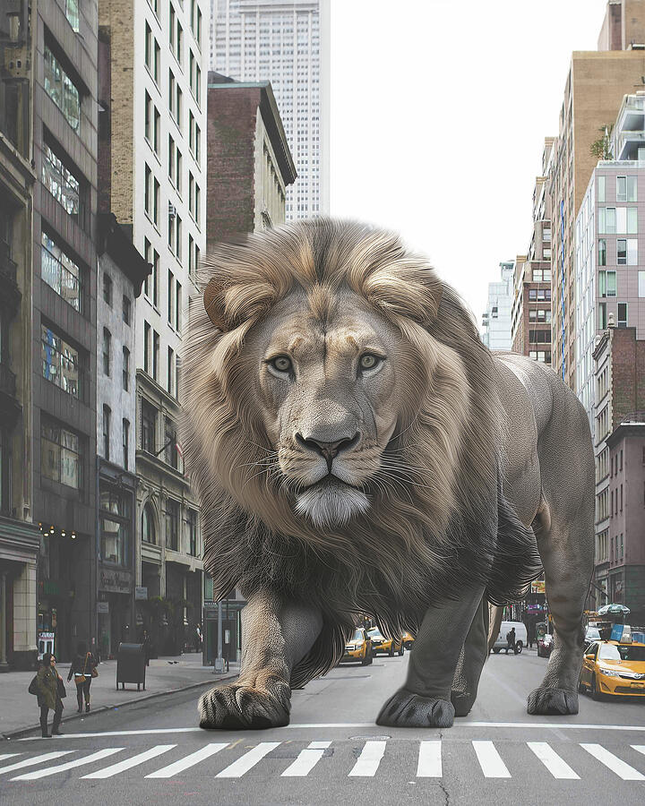 Lion King Digital Art by Swissgo4design