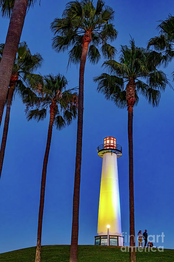 Lion Lighthouse, Long Beach, California Photograph by Roslyn Wilkins