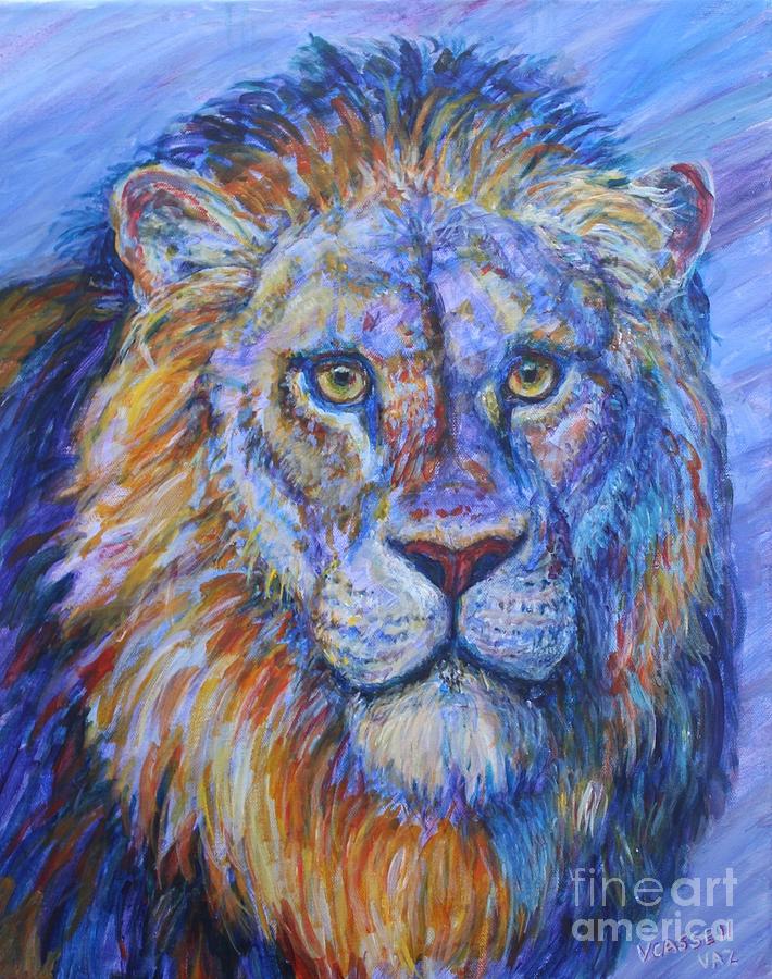 Lion Of Africa Painting