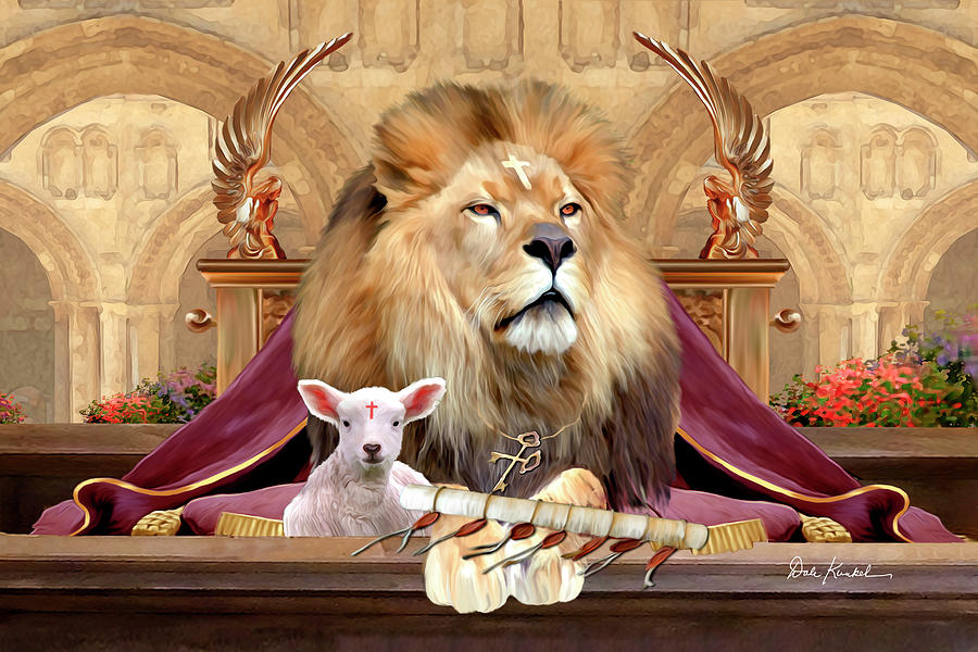 Lion Of Judah Art King Of Glory Painting By Dale Kunkel Art Pixels   Lion Of Judah Art King Of Glory Dale Kunkel 