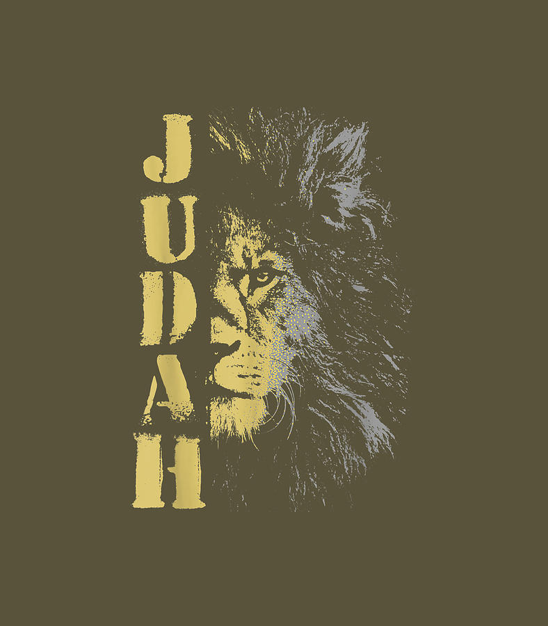 Lion of Judah design Hebrew Israelite design Digital Art by Shalah Amie ...